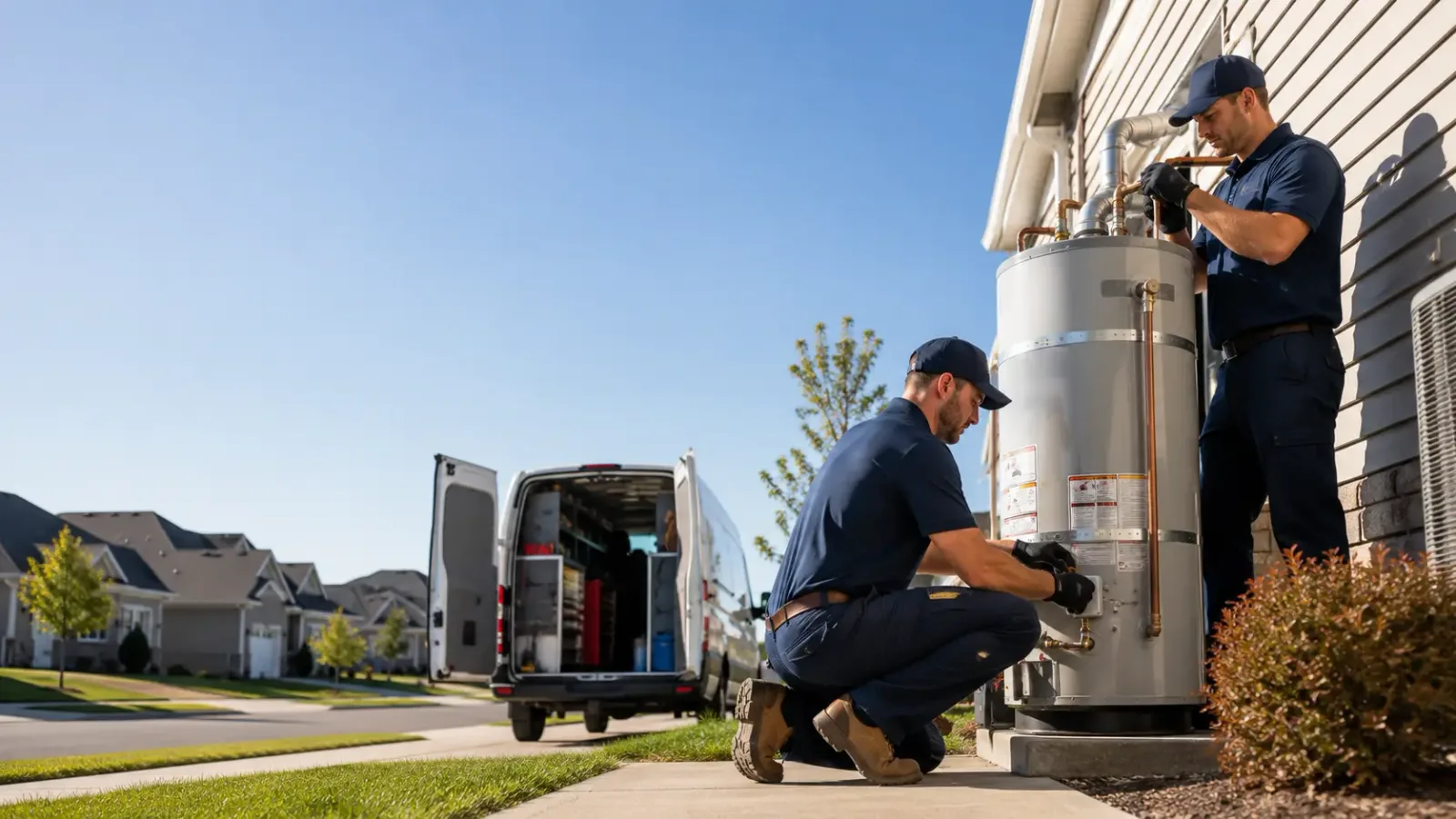Water Heater Installation in Fence, WI